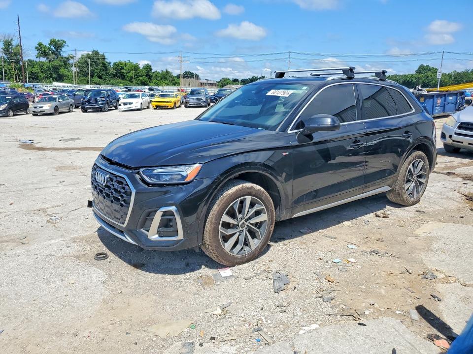 2022 Audi Q5 VIN WA1EAAFY7N2070185 — COPART salvage auction photo