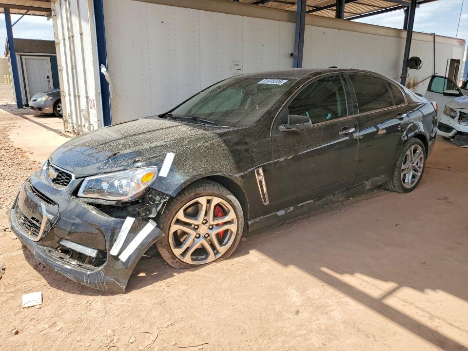 2016 Chevrolet Ss VIN 6G3F15RWXGL205591 COPART salvage auction — FRONT END, Az - Cert Of Title - Salvage, sold $10,700 on 2026-07-28 (photo 1)