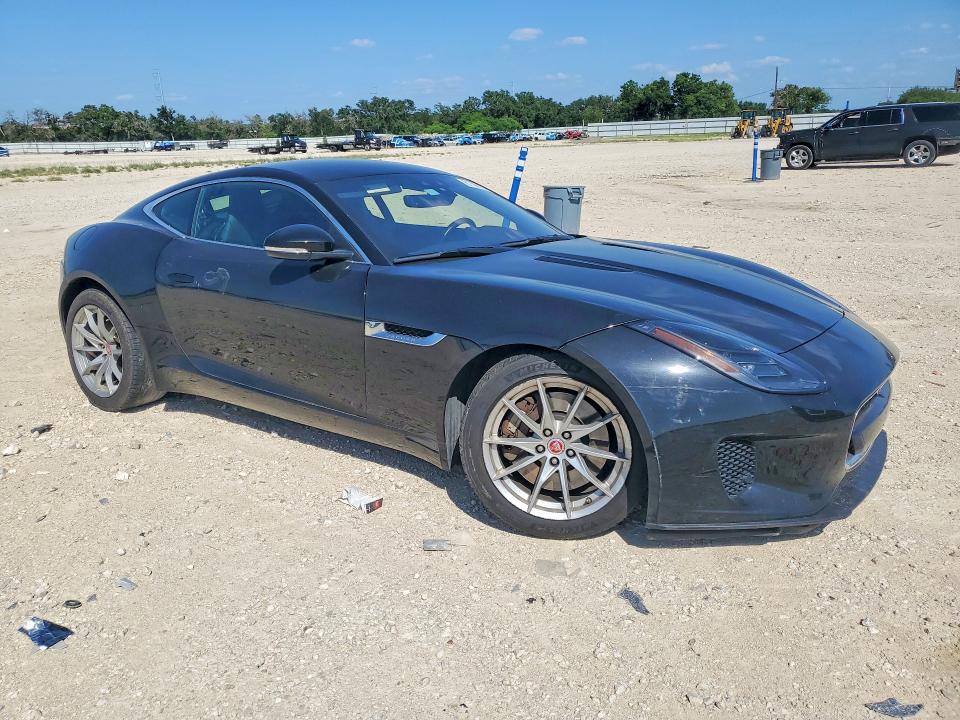 2018 Jaguar F-type VIN SAJDD1GX1JCK55756 COPART salvage auction — UNDERCARRIAGE, Tx - Salvage Vehicle Title, sold $11,100 on 2026-08-13 (photo 4)