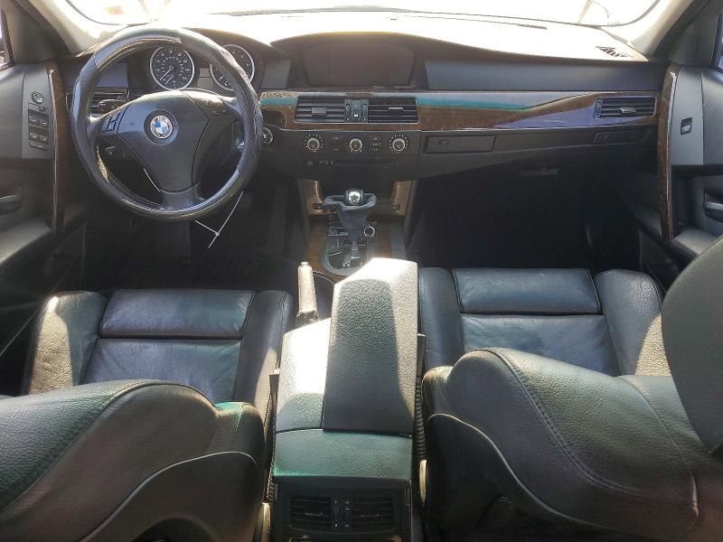 2006 BMW 5 series VIN WBANF335X6CS37922 COPART salvage auction — SIDE, NY - MV-907A SALVAGE CERTIFICATE, sold $400 on 2026-07-13 (photo 8)