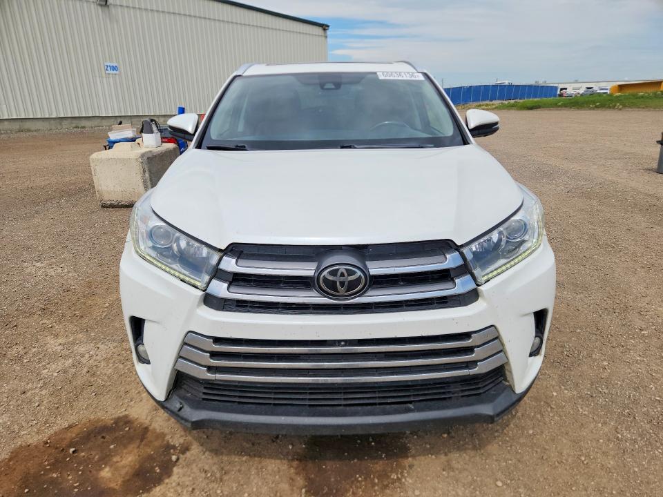 2017 Toyota Highlander VIN 5TDDZRFH8HS358139 COPART salvage auction — FRONT END, AB - BOS - ACTIVE, sold $14,600 on 2026-07-14 (photo 5)