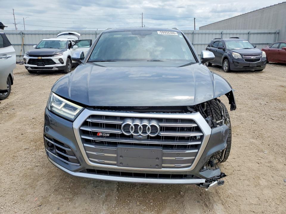 2018 Audi Sq5 VIN WA1C4AFY7J2052147 COPART salvage auction — FRONT END, Ia - Cert Of Title-Salvage Title, sold $100 on 2026-08-19 (photo 5)