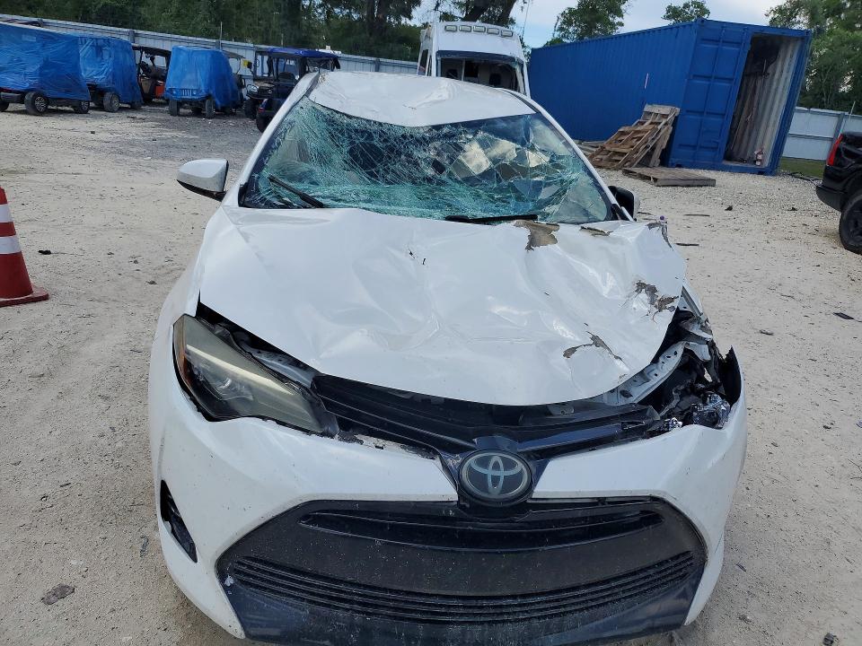 2017 Toyota Corolla VIN 5YFBURHE0HP669002 COPART salvage auction — FRONT END, Fl - Cert Of Title Slvg Rebuildable, sold $350 on 2026-07-28 (photo 5)