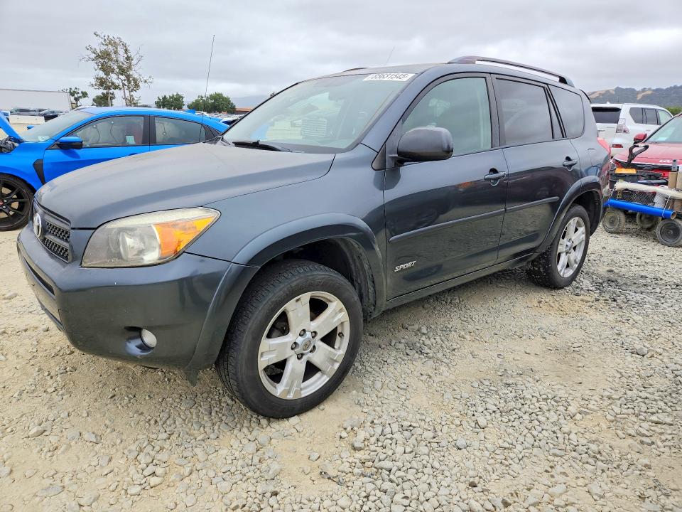 2007 Toyota Rav 4 VIN JTMZD32V275059313 COPART salvage auction — VANDALISM, Ca - Salvage Certificate, sold $525 on 2026-07-14 (photo 1)