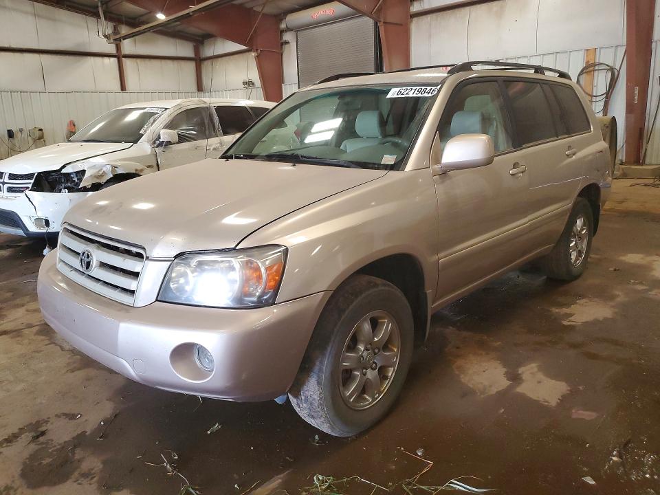 2006 Toyota Highlander VIN JTEEP21A160136856 COPART salvage auction — MECHANICAL, Mi - Dealer Only Clean Title, sold $525 on 2026-07-31 (photo 1)