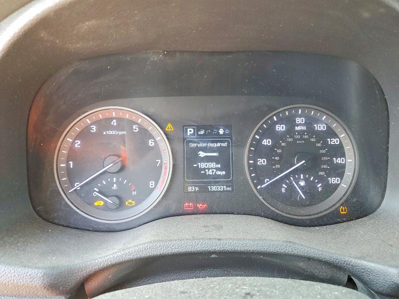 2016 Hyundai VIN KM8J3CA2XGU074411 COPART salvage auction — FRONT END, In - Certificate Of Title, sold $4,400 on 2026-07-27 (photo 9)