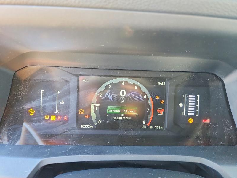 2025 Toyota 4runner VIN JTEVA5AR6S5006173 COPART salvage auction — FRONT END, TX - DIS/DLR/EXP ONLY SALVAGE TITLE (P), sold $28,250 on 2026-07-29 (photo 9)