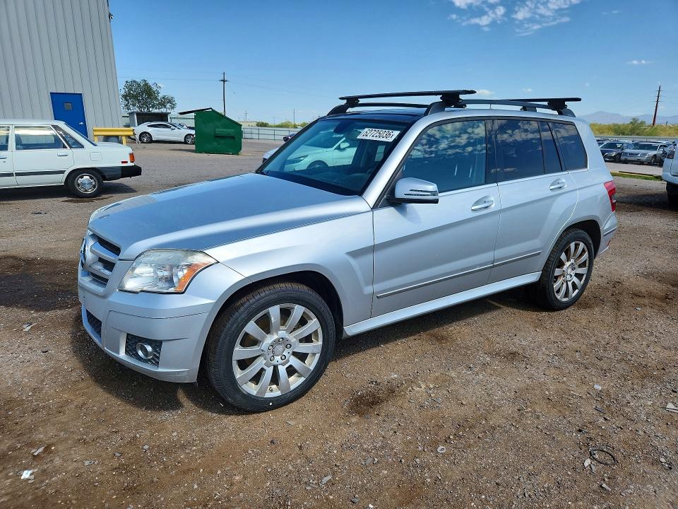 2011 Mercedes-benz Glk-class VIN WDCGG8HB8BF661588 COPART salvage auction — MECHANICAL, AZ - CERTIFICATE OF TITLE, sold $175 on 2026-08-07 (photo 1)