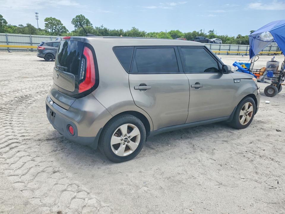 2018 Kia Soul VIN KNDJN2A27J7610990 COPART salvage auction — FRONT END, Salvage Title, sold $1,600 on 2026-07-15 (photo 3)