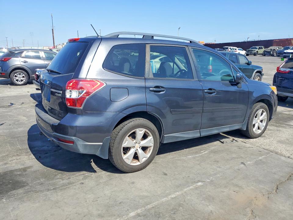 2015 Subaru Forester VIN JF2SJADC8FH512262 COPART salvage auction — FRONT END, Ca - Salvage Certificate, sold $200 on 2026-08-21 (photo 3)