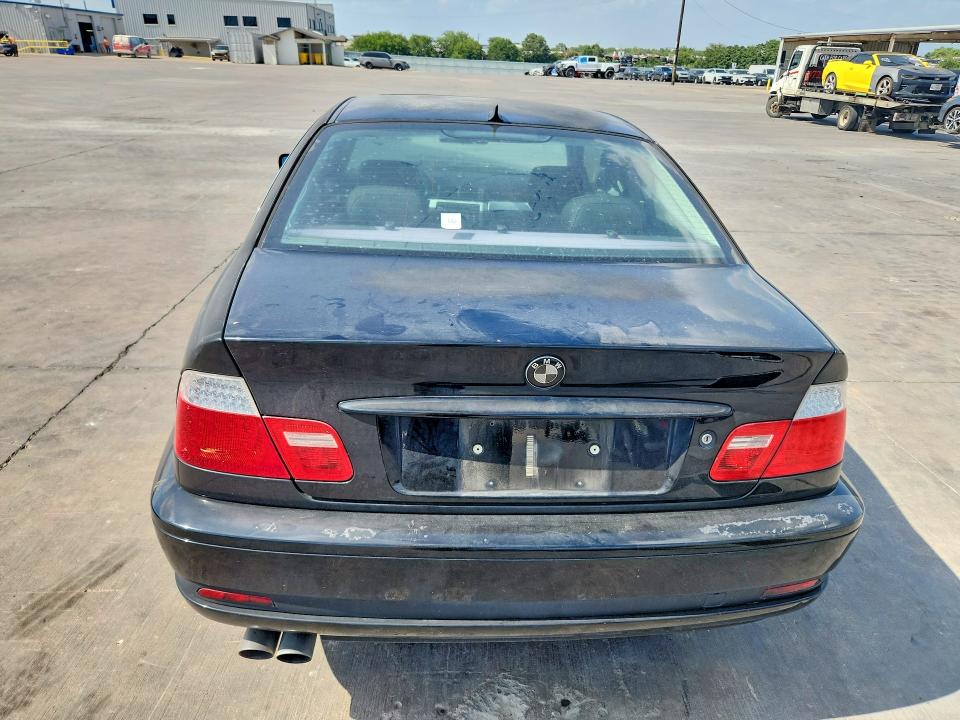 2005 BMW 3 series VIN WBABD53435PL17100 COPART salvage auction — FRONT END, TX - SALVAGE VEHICLE TITLE (P), sold $150 on 2026-08-13 (photo 6)