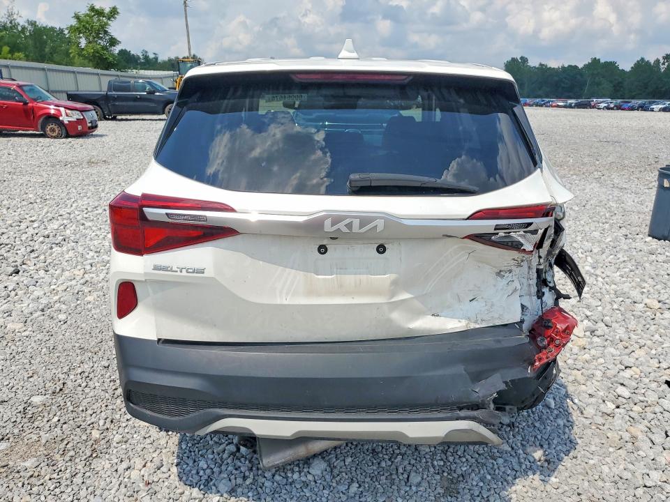 2022 Kia Seltos VIN KNDEPCAA9N7330003 COPART salvage auction — REAR END, Oh - Cert Of Title-Salvage, sold $3,100 on 2026-07-24 (photo 6)