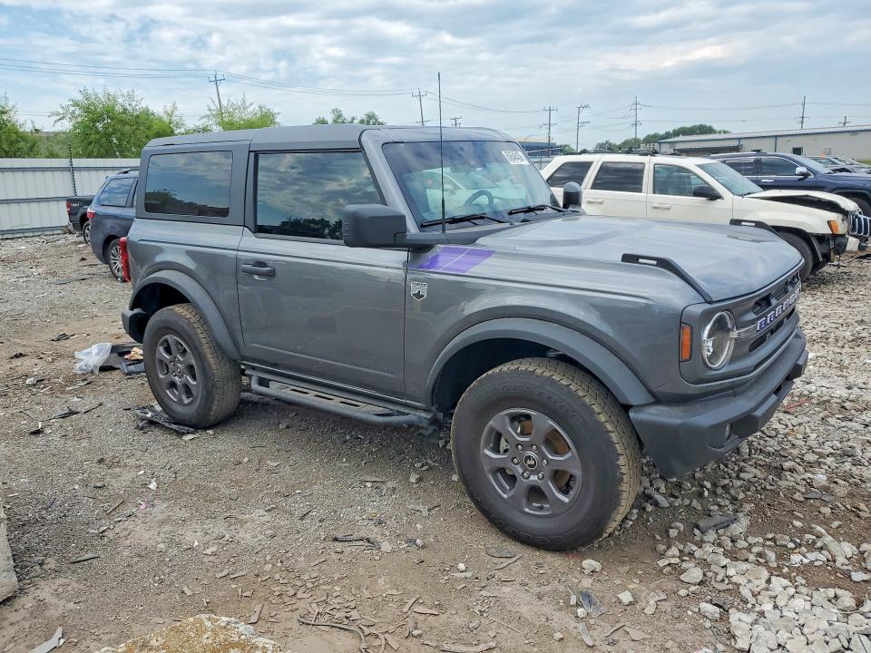 2024 Ford Bronco VIN 1FMDE7AH6RLB04581 COPART salvage auction — WATER/FLOOD, Il - Salvage Cert-Flood, sold $21,500 on 2026-09-18 (photo 4)