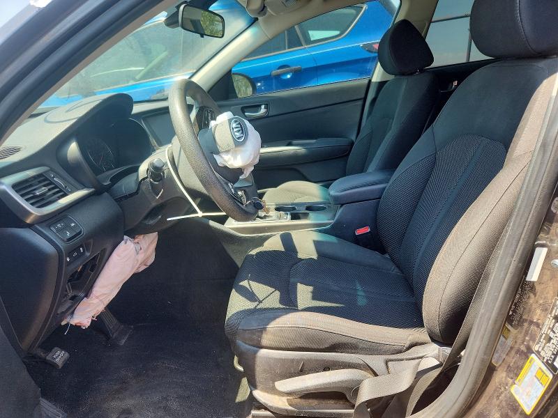 2019 Kia Optima VIN 5XXGT4L32KG321459 COPART salvage auction — FRONT END, NM - CERTIFICATE OF TITLE, sold $325 on 2026-07-14 (photo 7)