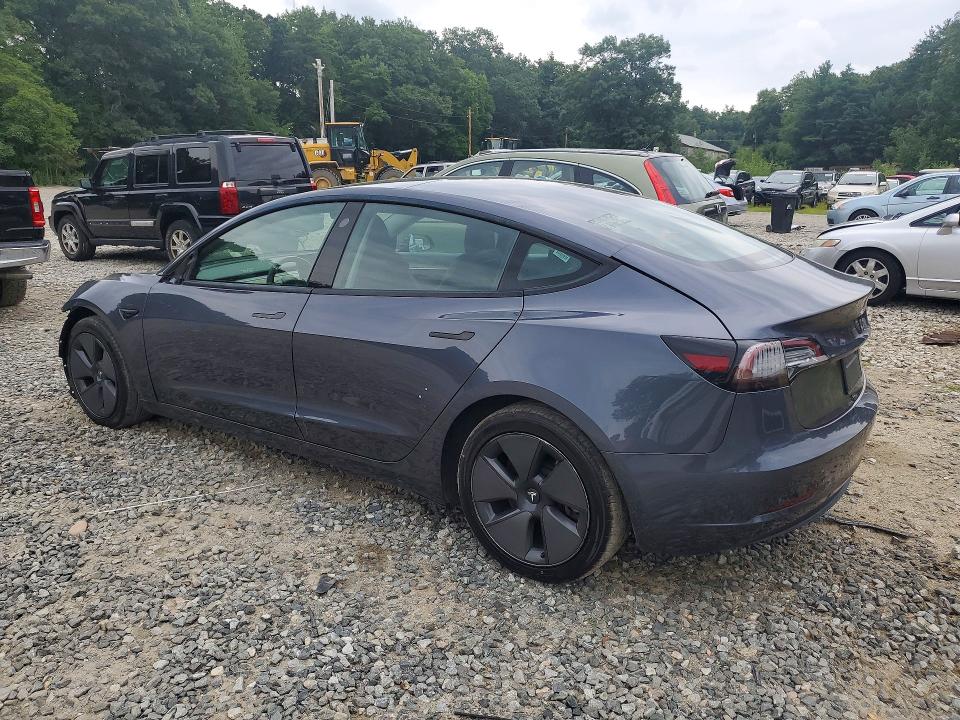 2023 Tesla Model 3 VIN 5YJ3E1EA0PF434596 COPART salvage auction — FRONT END, Fl - Cert Of Title Slvg Rebuildable (P), sold $11,600 on 2026-09-10 (photo 2)