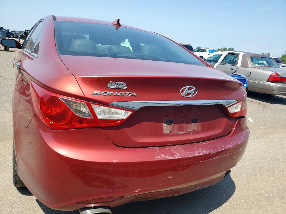 2012 Hyundai Sonata VIN 5NPEC4AC7CH331114 COPART salvage auction — FRONT END, PA - CERTIFICATE OF SALVAGE, sold $425 on 2026-07-31 (photo 6)