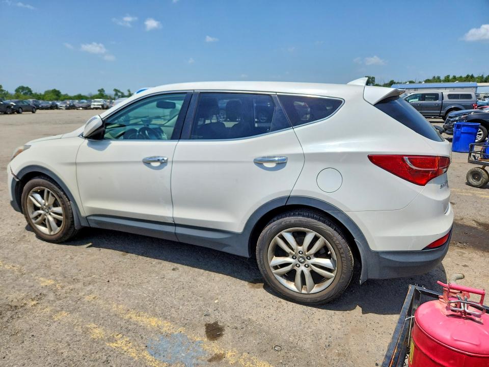 2013 Hyundai Santa fe VIN 5XYZWDLA1DG106670 COPART salvage auction — FRONT END, Pa - Certificate Of Salvage, sold $1,500 on 2026-07-24 (photo 2)