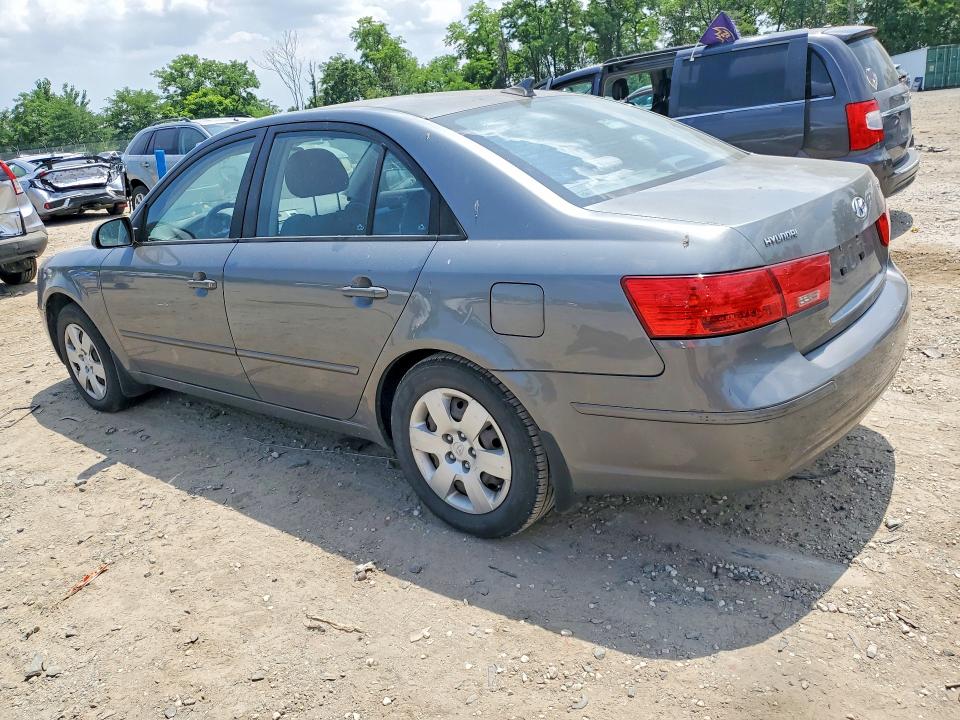 2009 Hyundai Sonata VIN 5NPET46CX9H518235 COPART salvage auction — SIDE, MD - CERT OF SALVAGE > 75% DAMAGE (P), sold $525 on 2026-07-23 (photo 2)