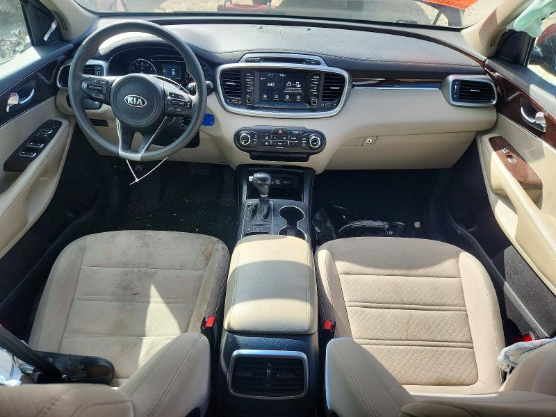 2018 Kia Sorento VIN 5XYPGDA37JG373591 COPART salvage auction — MECHANICAL, Oh - Certificate Of Title, sold $1,050 on 2026-07-22 (photo 8)