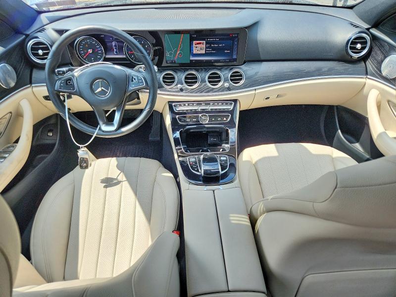 2017 Mercedes-benz E-klasse VIN WDDZF4KB6HA134907 COPART salvage auction — FRONT END, Salvage Title, sold $4,450 on 2026-08-20 (photo 8)
