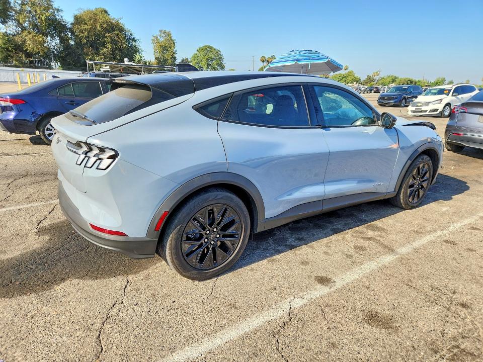 2025 Ford Mustang mach-e VIN 3FMTK1R45SMA57258 COPART salvage auction — FRONT END, Ca - Salvage Certificate, sold $8,300 on 2026-08-21 (photo 3)