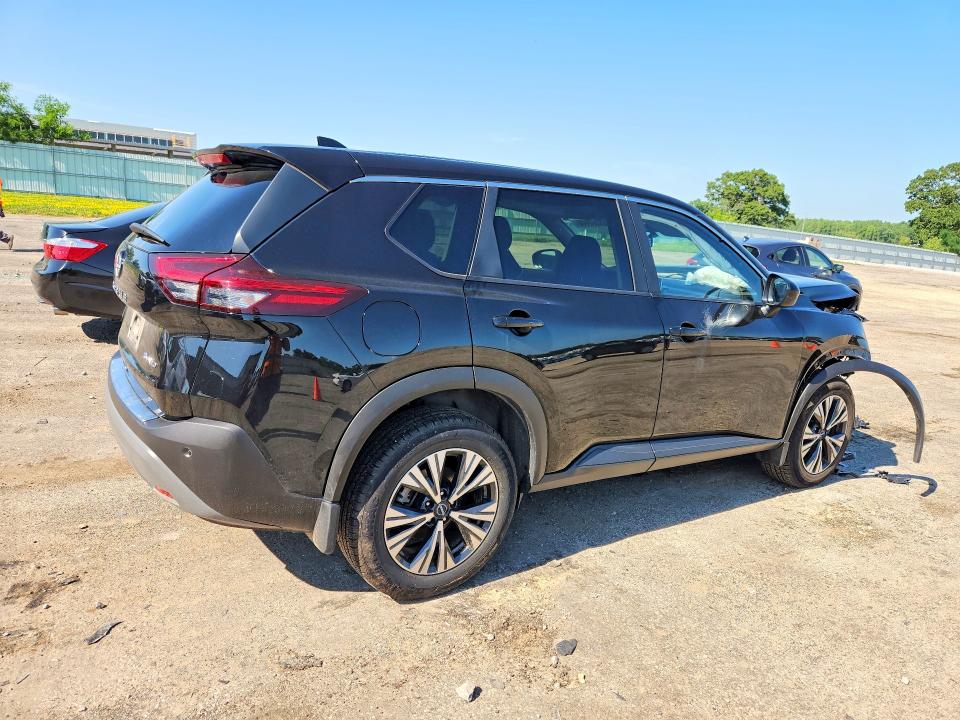 2023 Nissan Rogue VIN JN8BT3BB8PW357972 COPART salvage auction — FRONT END, Wi - Junked Vehicle Bill Of Sale, sold $2,800 on 2026-07-14 (photo 3)