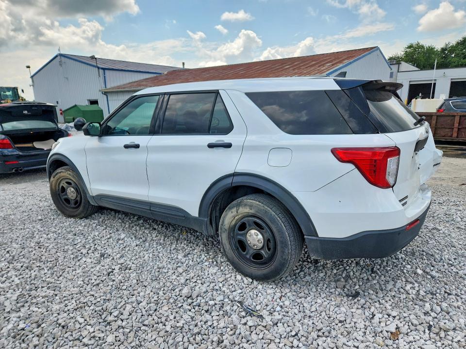 2022 Ford VIN 1FM5K8AB1NGB45850 COPART salvage auction — REAR END, Oh - Certificate Of Title, sold $4,700 on 2026-07-22 (photo 2)