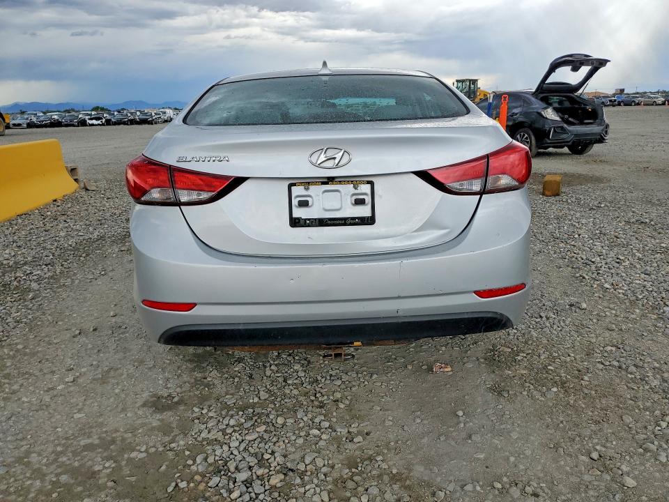 2014 Hyundai Elantra VIN 5NPDH4AE7EH492211 COPART salvage auction — FRONT END, Co - Public - Salvage Title, sold $325 on 2026-07-28 (photo 6)