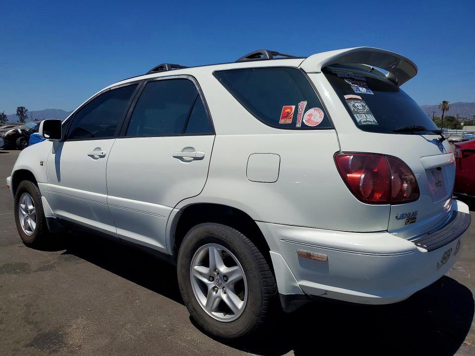 2000 Lexus Rx 300 VIN JT6HF10U3Y0107198 COPART salvage auction — SIDE, Ca - Salvage Certificate, sold $825 on 2026-07-15 (photo 2)