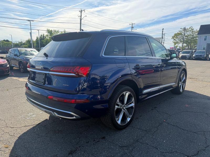 2021 Audi Q7 VIN WA1LXAF72MD014929 COPART salvage auction — MINOR DENT/SCRATCHES, Ma - Certificate Of Title (P), sold $15,200 on 2026-07-29 (photo 4)
