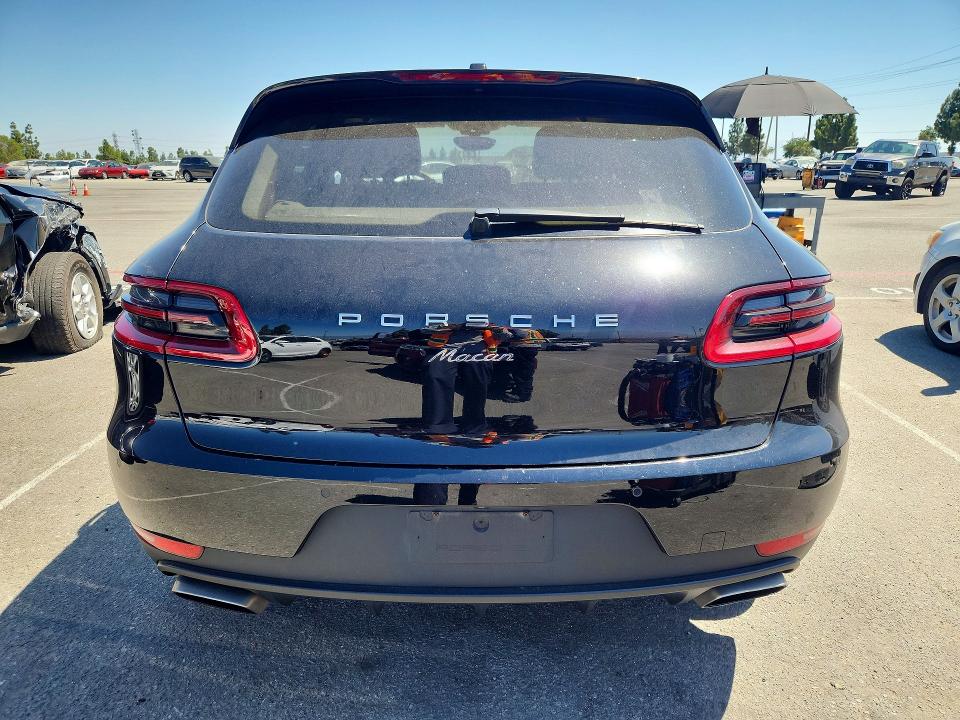 2017 Porsche Macan VIN WP1AA2A53HLB01551 COPART salvage auction — FRONT END, Ca - Salvage Certificate, sold $3,200 on 2026-08-20 (photo 6)