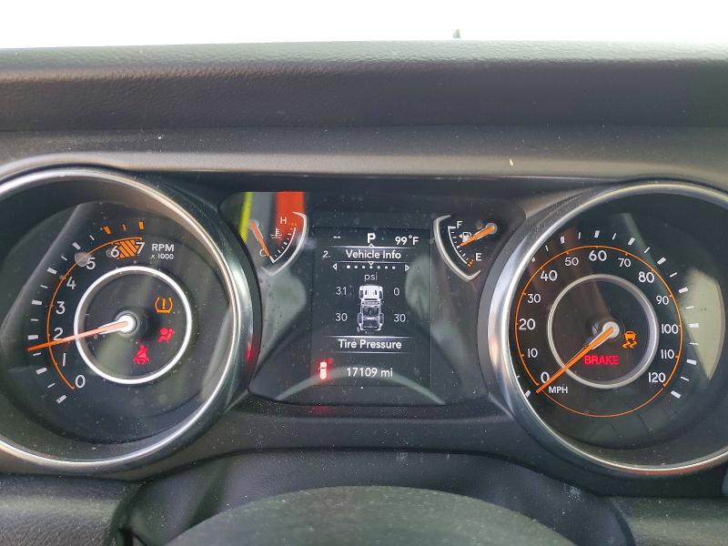 2023 Jeep Wrangler / VIN 1C4HJXDG6PW522428 COPART salvage auction — UNDERCARRIAGE, Oh - Cert Of Title-Salvage, sold $12,500 on 2026-07-30 (photo 9)