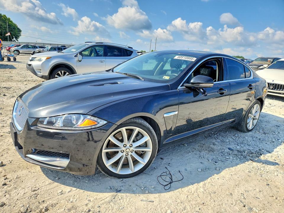 2015 Jaguar Xf VIN SAJWA0HP7FMU48201 COPART salvage auction — MINOR DENT/SCRATCHES, Va - Cert Of Title - Salvage (P), sold $2,250 on 2026-07-29 (photo 1)