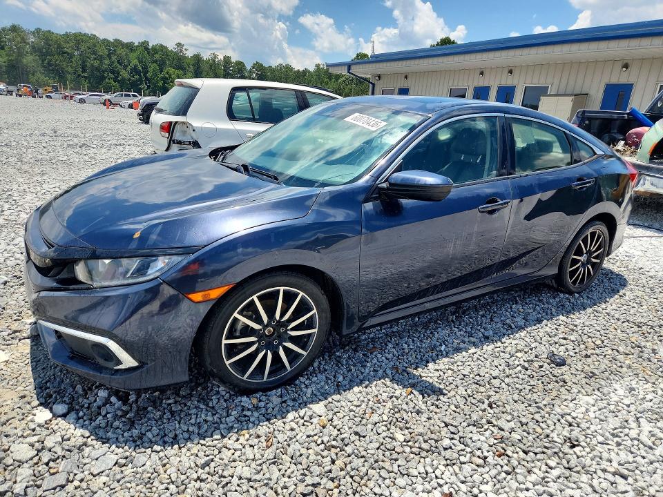 2019 Honda Civic VIN JHMFC1F74KX002144 COPART salvage auction — MINOR DENT/SCRATCHES, GA - CERTIFICATE OF TITLE, sold $4,000 on 2026-07-30 (photo 1)