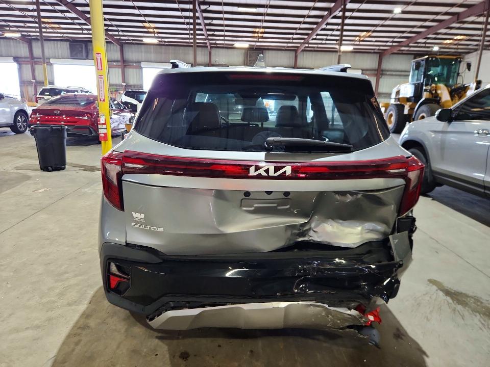 2025 Kia Seltos VIN KNDEU2AA3S7696344 COPART salvage auction — FRONT END, Fl - Cert Of Title Slvg Rebuildable, sold $3,600 on 2026-07-22 (photo 6)