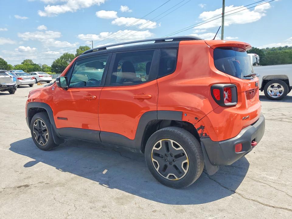 2015 Jeep Renegade VIN ZACCJBCT5FPC01228 COPART salvage auction — FRONT END, Oh - Certificate Of Title, sold $1,550 on 2026-08-17 (photo 2)