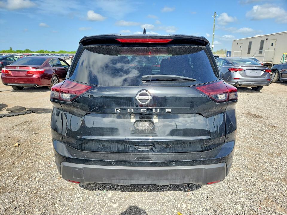 2025 Nissan Rogue VIN 5N1BT3BA6SC790375 COPART salvage auction — SIDE, Fl - Cert Of Title Slvg Rebuildable, sold $6,600 on 2026-07-27 (photo 6)