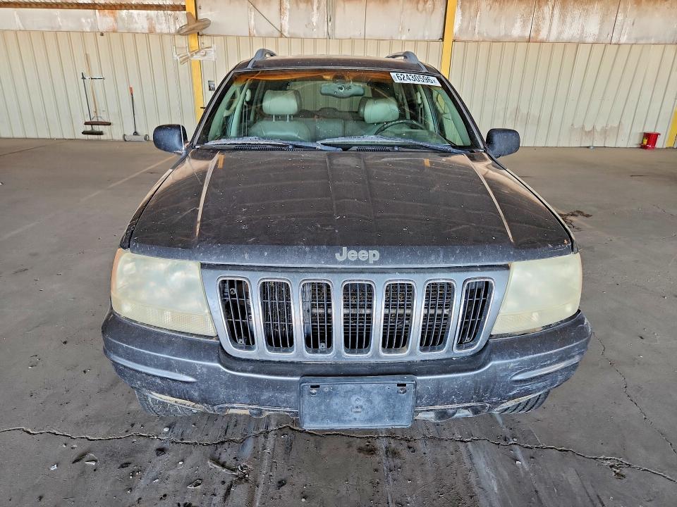 2002 Jeep Grand cherokee VIN 1J4GW58N82C128489 COPART salvage auction — FRONT END, Az - Certificate Of Title, sold $500 on 2026-07-29 (photo 5)