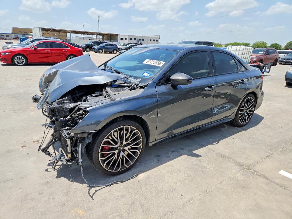2025 Audi S3 VIN WAUH5DGY5SA036333 — COPART salvage auction photo