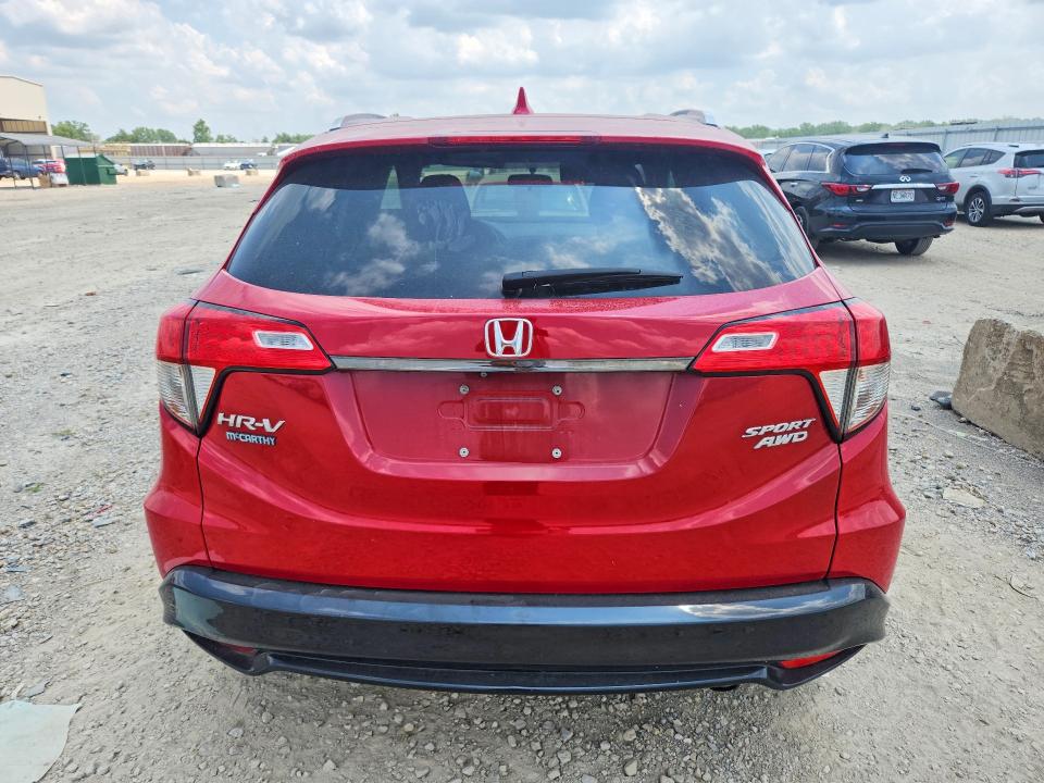 2021 Honda Hr-v VIN 3CZRU6H18MM701829 COPART salvage auction — FRONT END, Ks - Cert Of Title-Salvage, sold $7,900 on 2026-08-20 (photo 6)