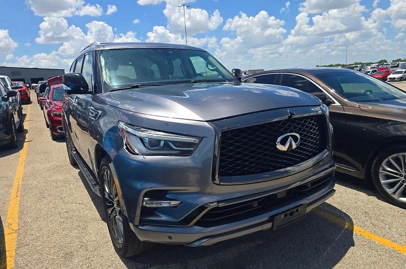 2021 Infiniti VIN JN8AZ2AF3M9720407 COPART salvage auction — NORMAL WEAR, TX - CERTIFICATE OF TITLE (P), sold $11,800 on 2026-07-30 (photo 1)