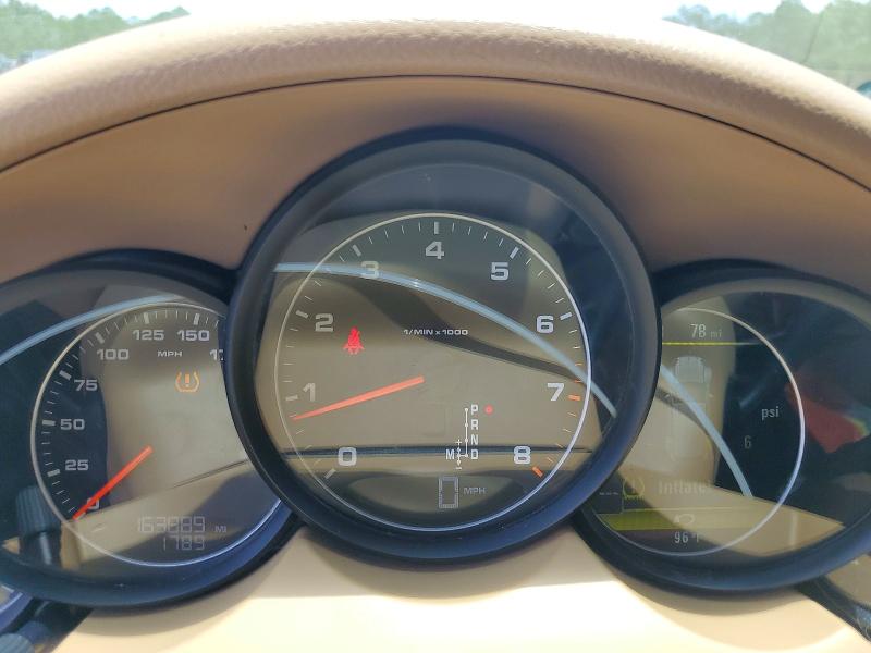 2012 Porsche VIN WP1AA2A21CLA11619 COPART salvage auction — FRONT END, GA - CERT OF TITLE-SALVAGE, sold $875 on 2026-07-30 (photo 9)