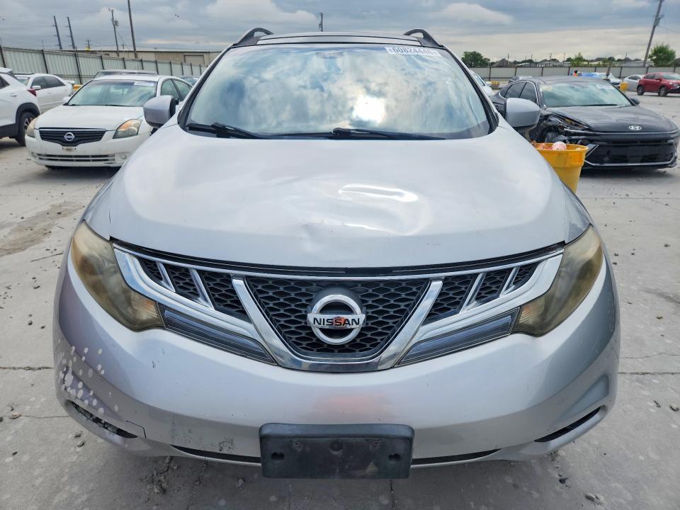 2013 Nissan Murano VIN JN8AZ1MU7DW204363 COPART salvage auction — NORMAL WEAR, Tx - Certificate Of Title, sold $400 on 2026-07-31 (photo 5)