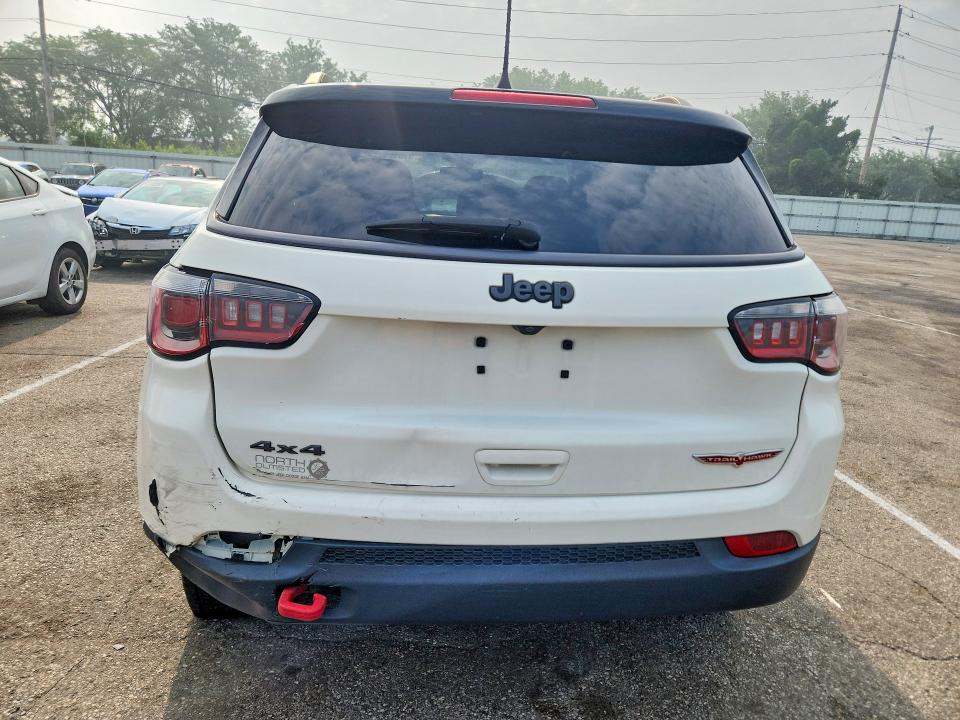 2019 Jeep Compass VIN 3C4NJDDB7KT659382 COPART salvage auction — REAR END, Oh - Certificate Of Title, sold $2,300 on 2026-07-30 (photo 6)