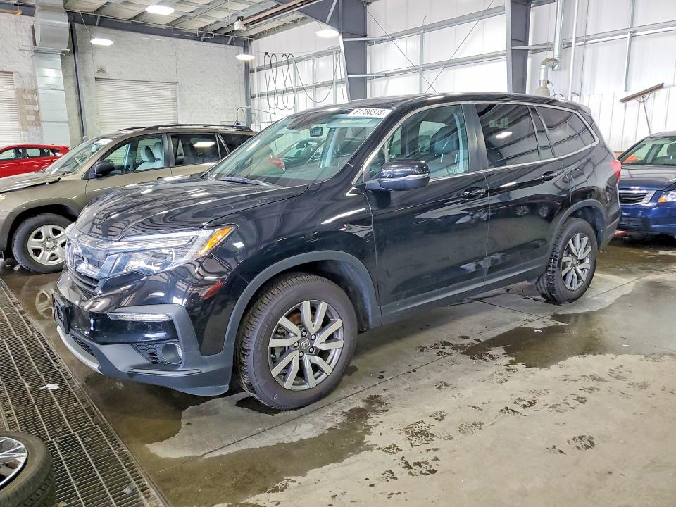 2020 Honda Pilot VIN 5FNYF6H53LB051082 — COPART salvage auction photo