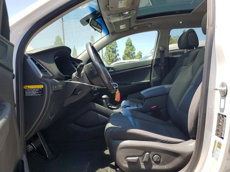 2017 Hyundai Tucson VIN KM8J33A2XHU553509 COPART salvage auction — MECHANICAL, Ca - Dis/Dlr/Exp Only Clean Title, sold $825 on 2026-07-28 (photo 7)