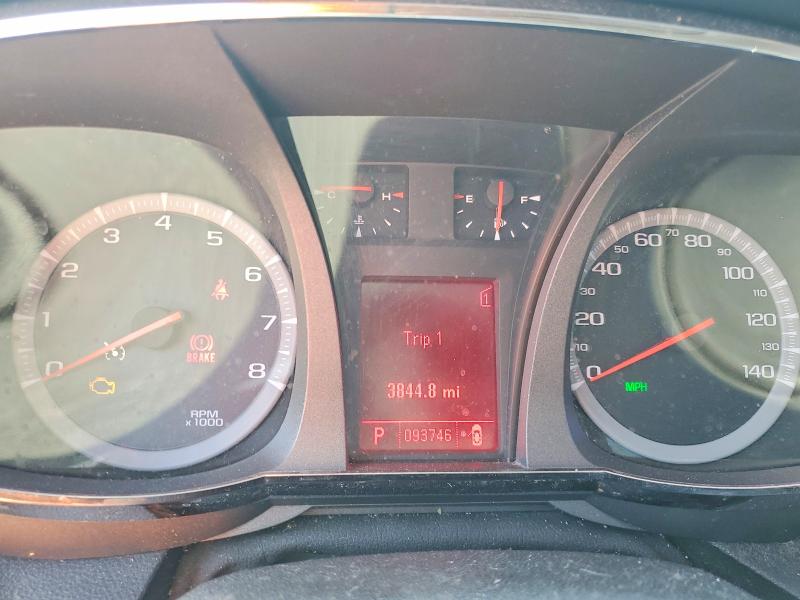 2011 Gmc Terrain VIN 2CTFLXE59B6363572 COPART salvage auction — FRONT END, In - Certificate Of Title, sold $700 on 2026-08-27 (photo 9)