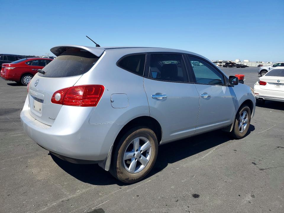 2010 Nissan Rogue VIN JN8AS5MT4AW028581 COPART salvage auction — REAR END, Ca - Dis/Dlr/Exp Only Clean Title, sold $775 on 2026-07-20 (photo 3)