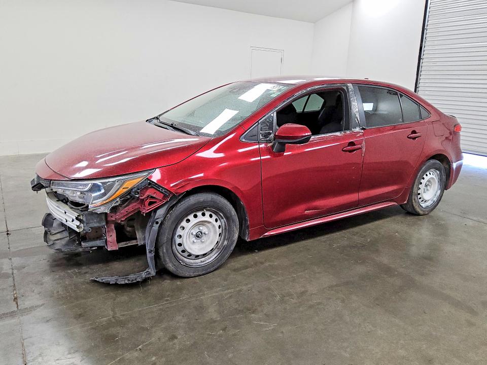 2022 Toyota Corolla VIN 5YFEPMAE9NP322121 COPART salvage auction — FRONT END, Tx - Certificate Of Title, sold $150 on 2026-07-28 (photo 1)