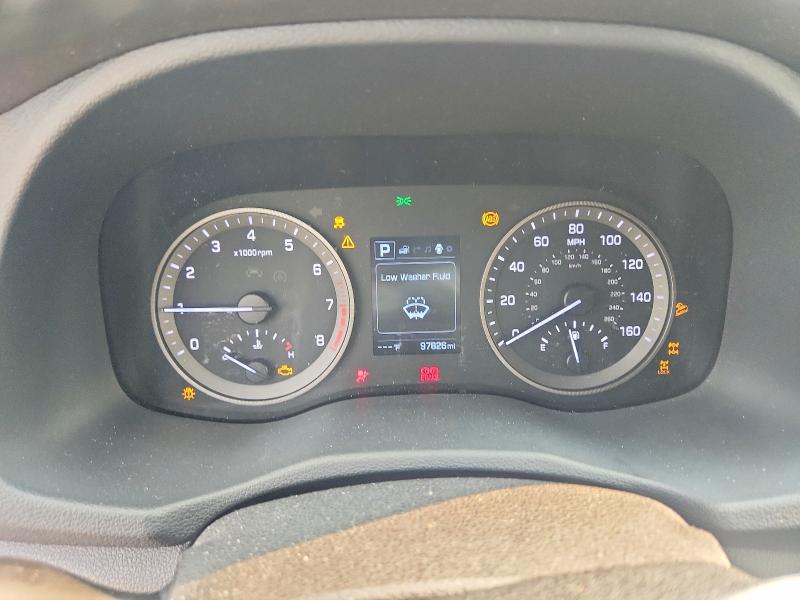2018 Hyundai Tucson VIN KM8J3CA44JU623416 COPART salvage auction — FRONT END, CT - CERT OF TITLE-SALVAGE, sold $125 on 2026-07-23 (photo 9)